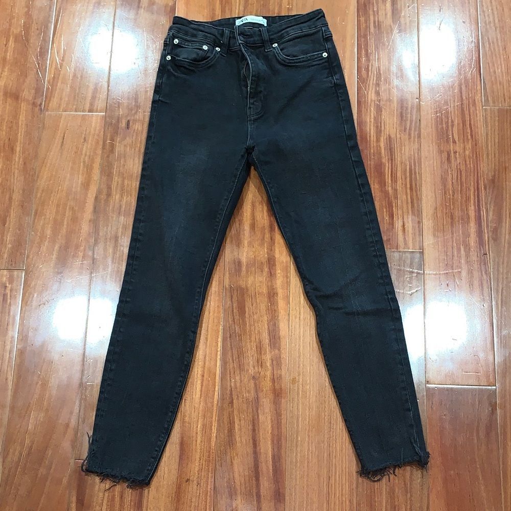 Zara Black Ankle Jeans